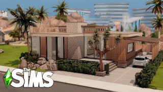 SpringScape Modern house | The Sims 4 Speed Build