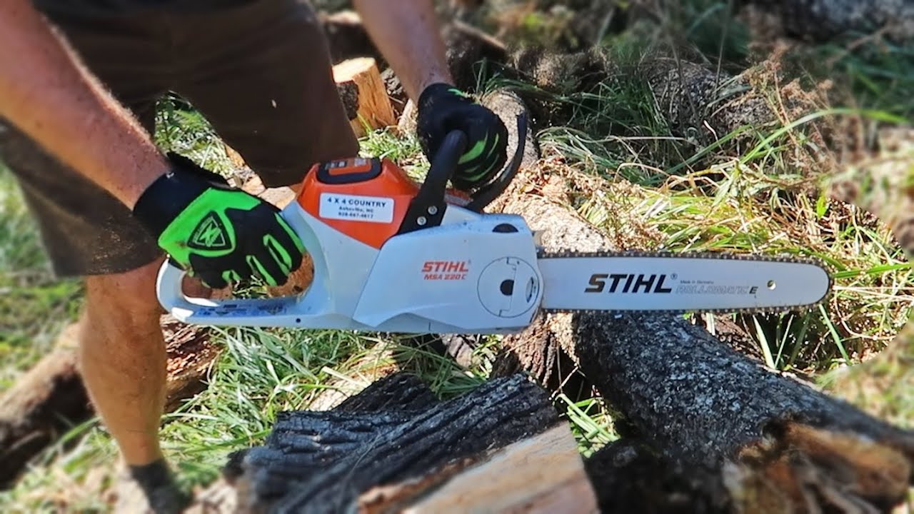 stihl electric chainsaw