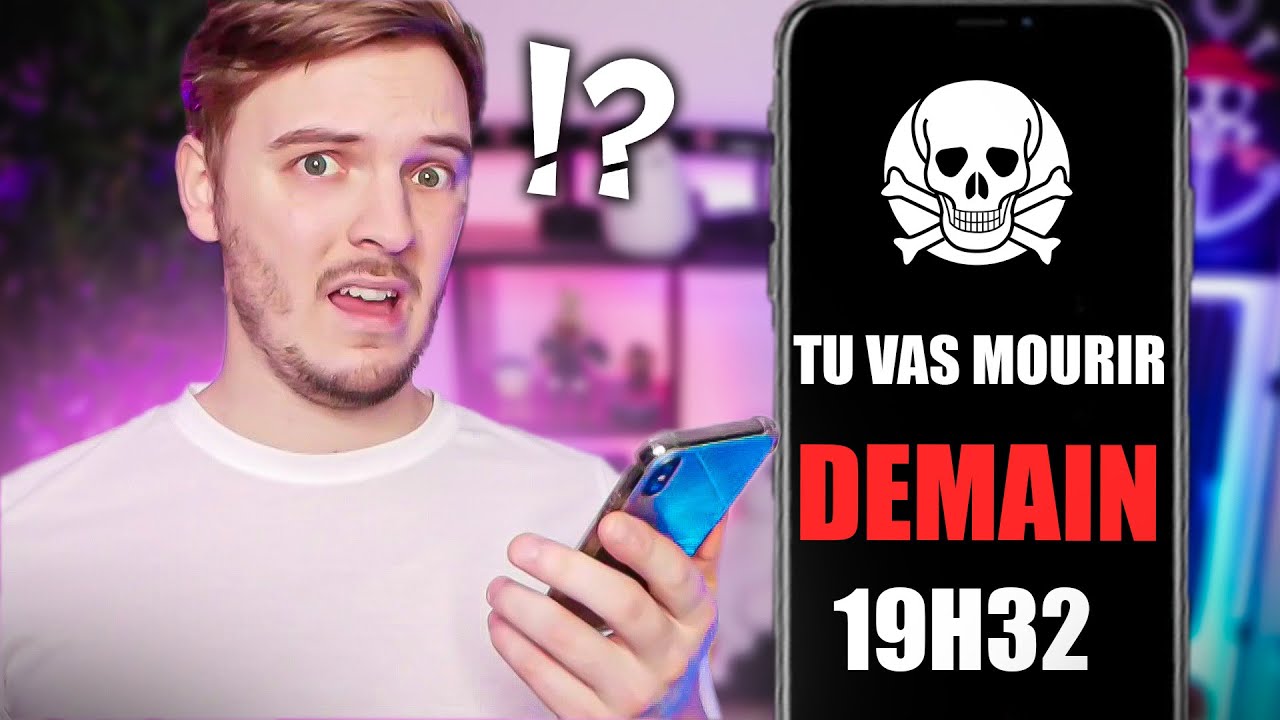 CETTE APPLICATION DIT QUAND TU VA MOURIR ?! ( ça fait peur )