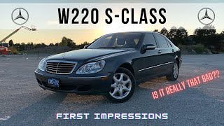 Mercedes W220 SClass Review  Is It Really That Bad?