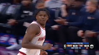 Anthony Edwards Takes Flight at NBA Rising Stars Game...