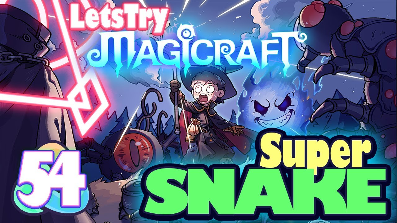 Full Run: Super Snake! Let's Play Magicraft Ep 54