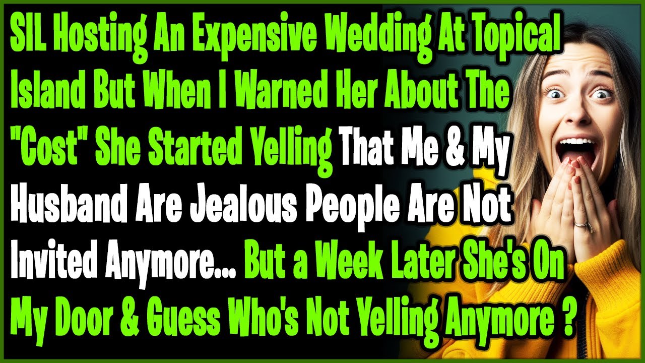 SIL организовала дорогую свадьбу на Topical Island, но когда я предупредил её о «цене», она закри...