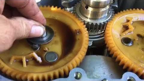 How to put the top on a Kohler Courage engine.