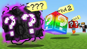 Upgrading Lucky Blocks in Minecraft