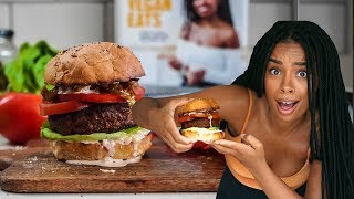 SOY FREE VEGAN BURGER TEST! 🔥& Vegan Brioche Bun Recipe