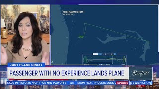 'Unusual': Commercial pilot reacts to passenger landing plane | Banfield