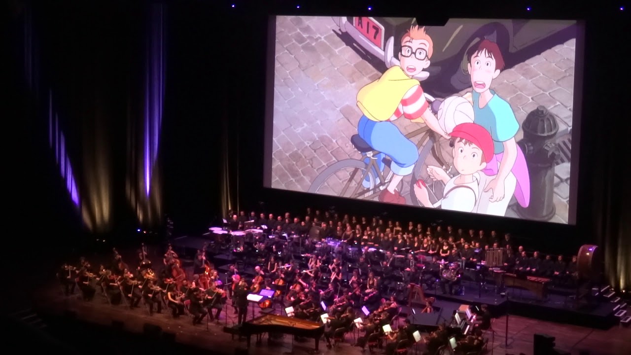 Joe Hisaishi Symphonic Ghibli Concert Lyon Part 1 YouTube