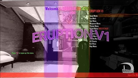 [PS3] Eruption V1 Black Ops 2 GSC Mod Menu [1.19]