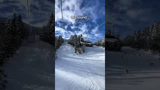 Love the sound of skiing! #ski #skiseason #skisound #sound #trend #hype