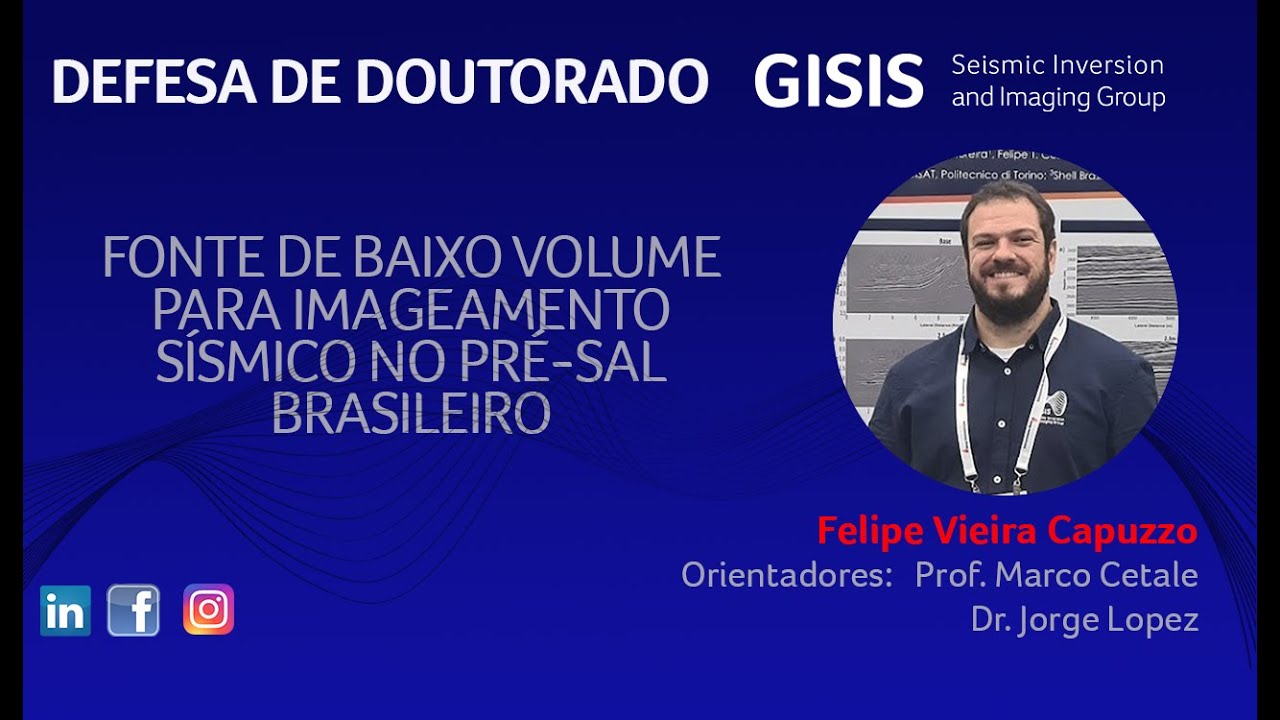 Fonte de Baixo Volume para Imageamento Sísmico no Pré-sal Brasileiro