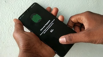 How to set in-display fingerprint in Samsung Galaxy A50