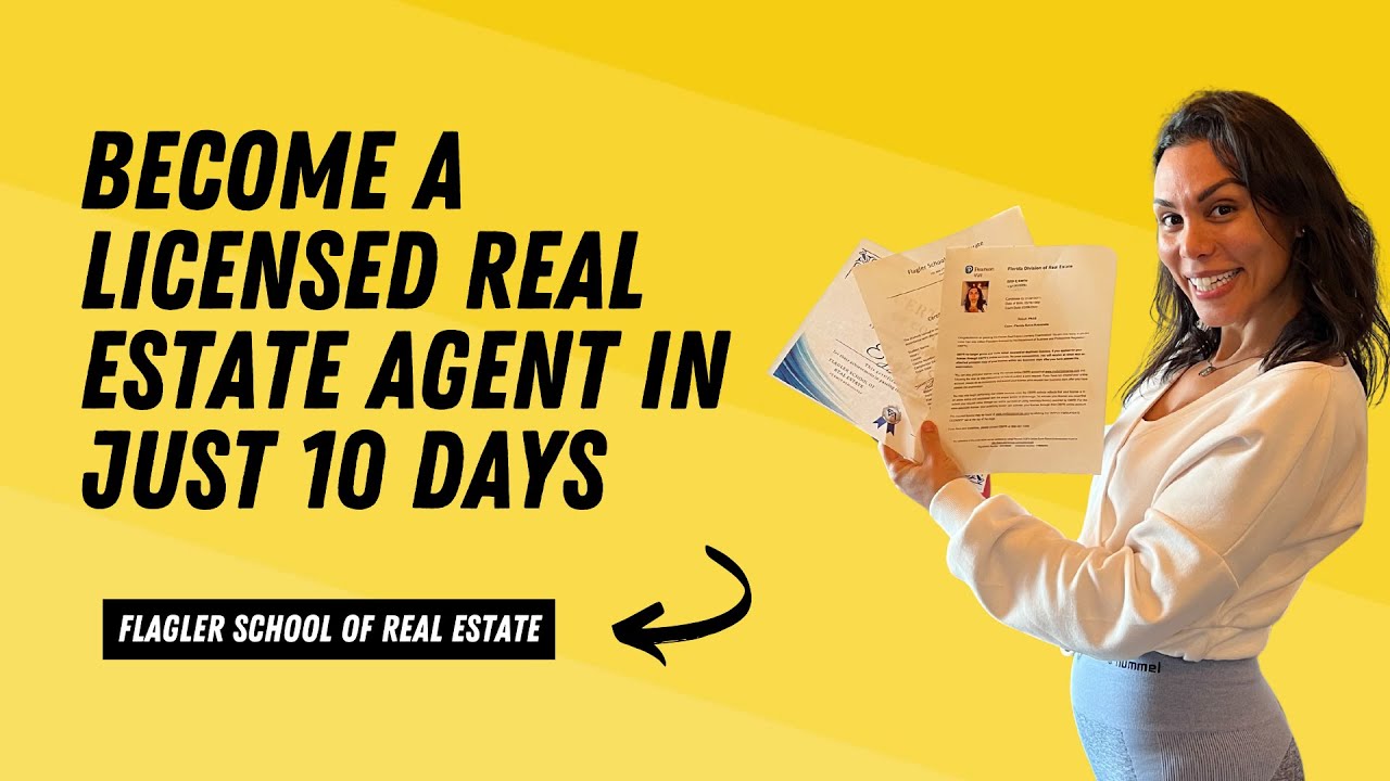 How To Get Your Florida Real Estate License In Just 10 days YouTube