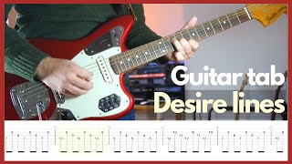 Deerhunter - Desire Lines (Guitar tabs)