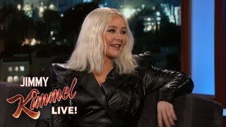 Christina Aguilera on Touring with Her Kids