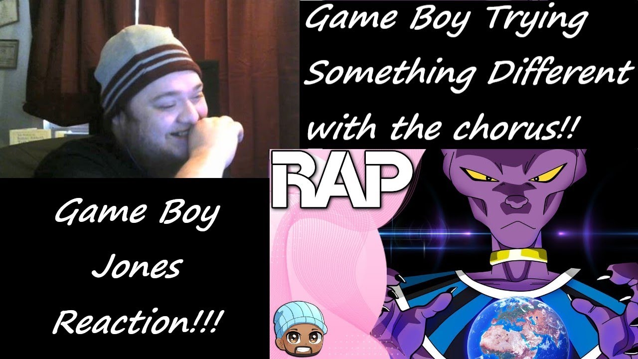 Beerus Rap God of Destruction Game Boy Jones Ft. Postcard Reaction
