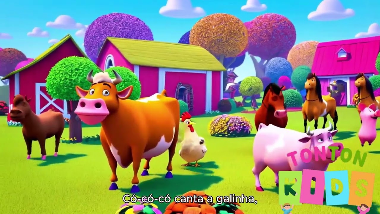 A Fazenda Encantada | Desenho Musical Infantil | Tonton Kids