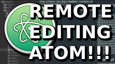 Using Atom for Remote File Editing Plus Markdown