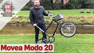 Dieses Kompakt-E-Bike ist superleicht und gewinnt aus Bremskraft Akku-Strom: Das Movea Modo 20