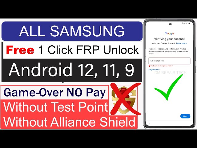 Samsung FRP Unlock Tool: Bypass Samsung FRP with One-click - EaseUS