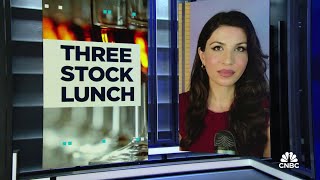 3-Stock Lunch: IBM, UPS & Newmont Corp.