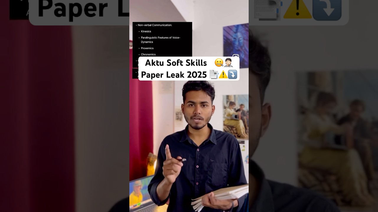 Soft Skills Aktu One Shot 🤯❌ 2025 |  Important Questions | Pyq 📑✅