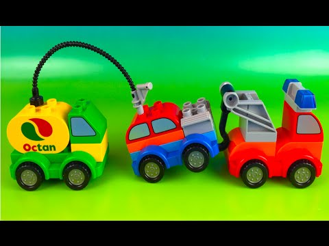 Lego Duplo combine and create a Toy Cars a Tow Truck a Gas Tanker the  perfect boy toys - YouTube