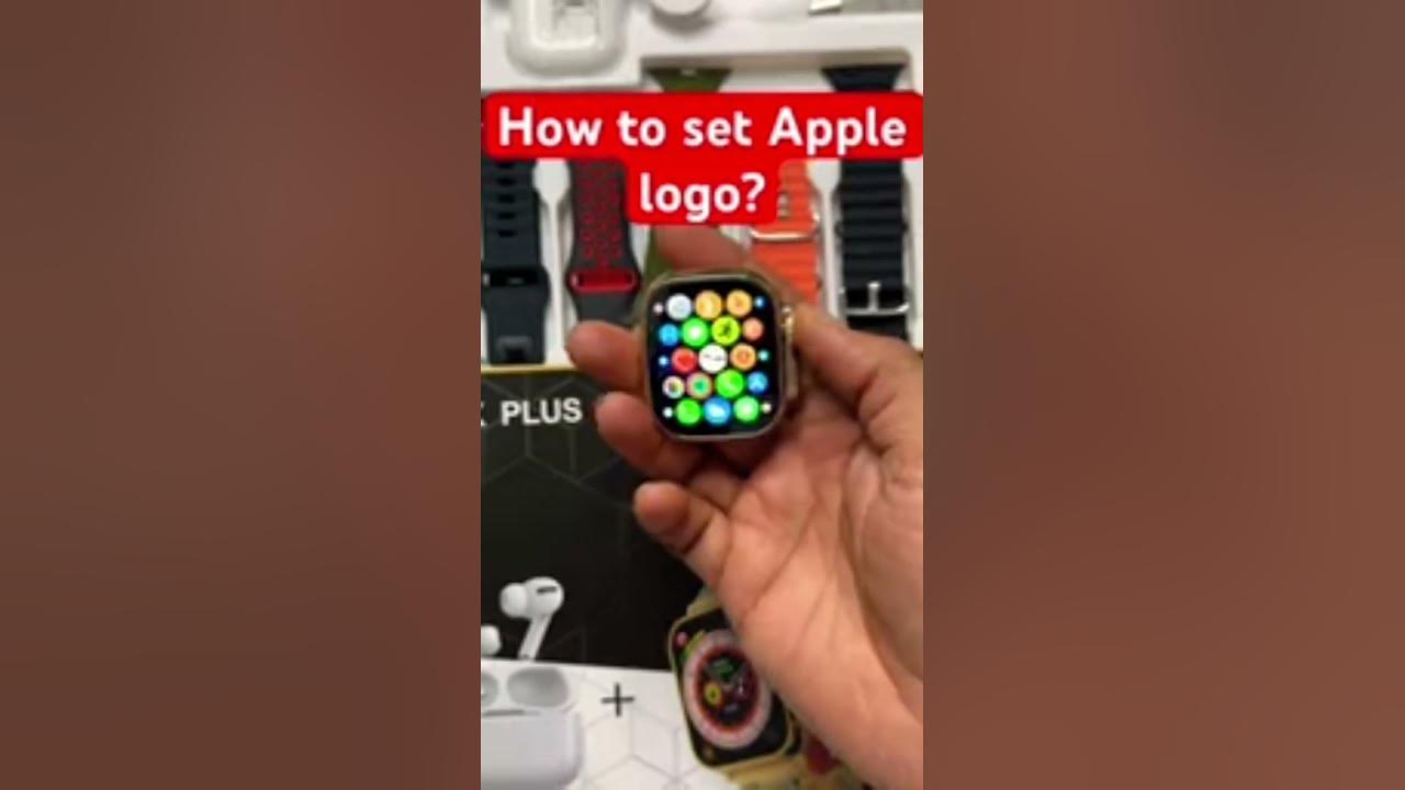 how-to-set-apple-watch-logo-in-normal-smart-watch-youtube