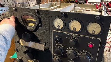 Initial Power-on Test of an RCA RBB-1 Receiver