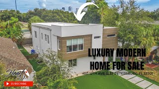 Luxury Modern Home For Sale 651 12th Ave S, St Petersburg FL 33701