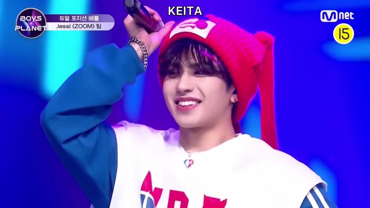 EVNNE in each presentation of boys planet