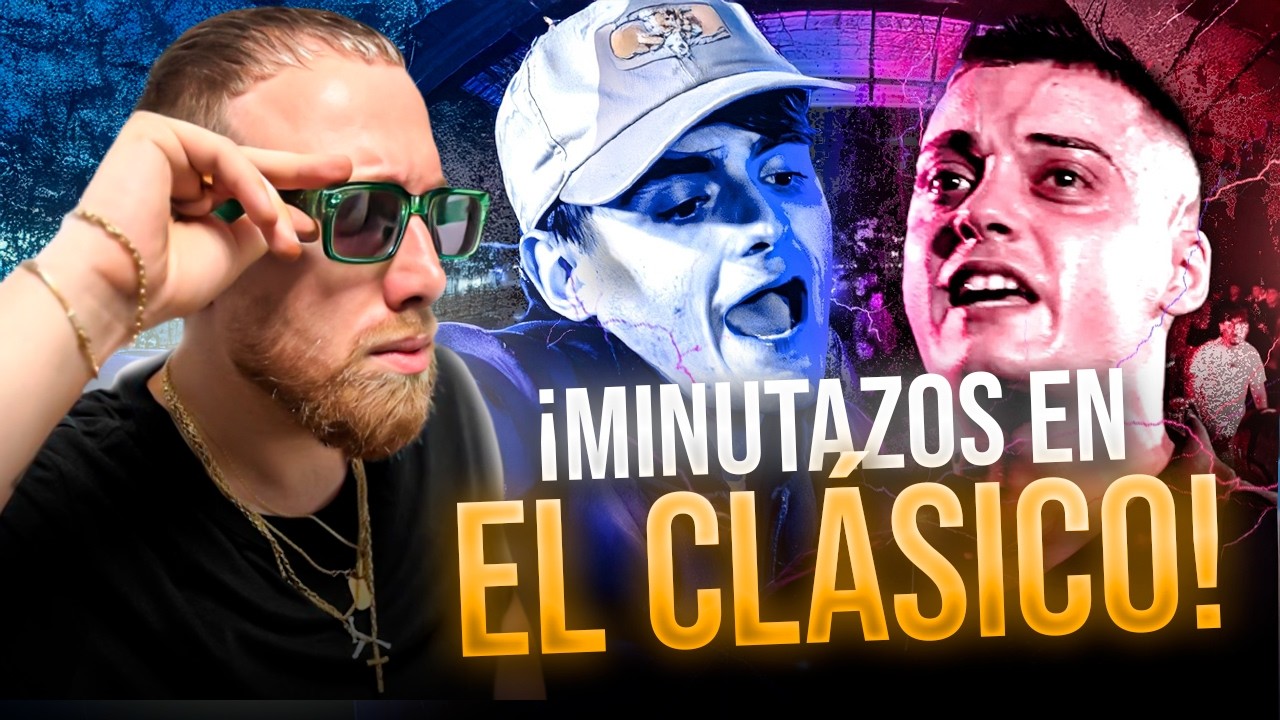 ¡MINUTAZOS ÉPICOS EN EL CLÁSICO! | MR AARON VS SRK EL CLÁSICO DEL FREESTYLE