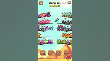 Bird Sort 2: Color Puzzle Level 526 #games #gaming #gameplay