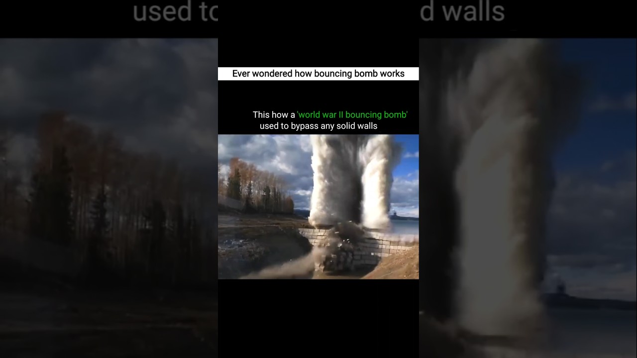 this is how bouncing bomb work 