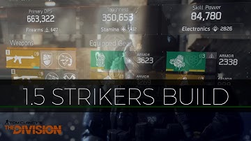 The Division | 670K DPS M4 (1.5 STRIKERS BUILD)