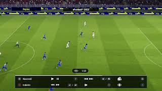 eFootball™ 2023 Pellegrini assist soft di testa screenshot 5