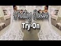 Trying on Wedding  Dresses at David’s Bridal | IBRenee