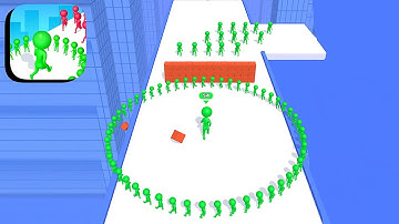 Circles Run 3D ​- All Levels Gameplay Android,ios (Levels 3-4)