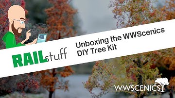 Unboxing the WWScenics Realistic Tree Making Kit #modelrailway #modelscenery