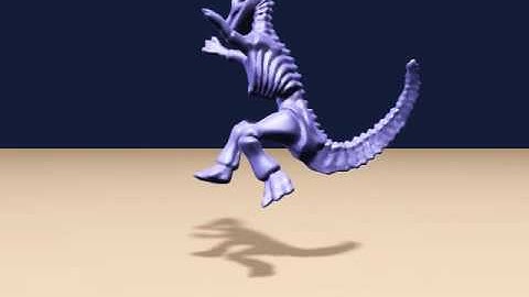 Large Mesh Deformation Using the Volumetric Graph Laplacian