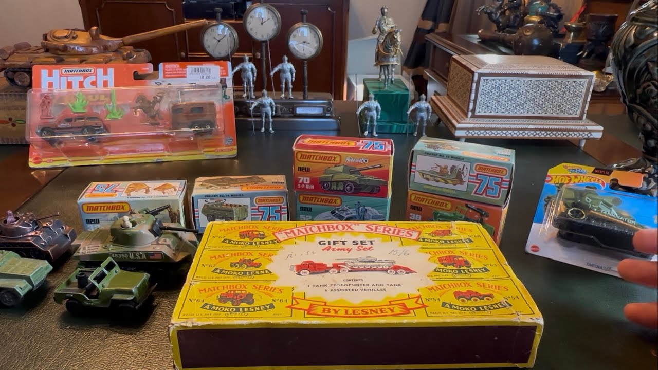 Matchbox Military Vehicle Models / Vintage military models of