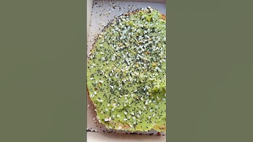 Amazing creamy avocado toast ASMR tutorial #viralshorts #howto #asmrfood  #teluguvantalu