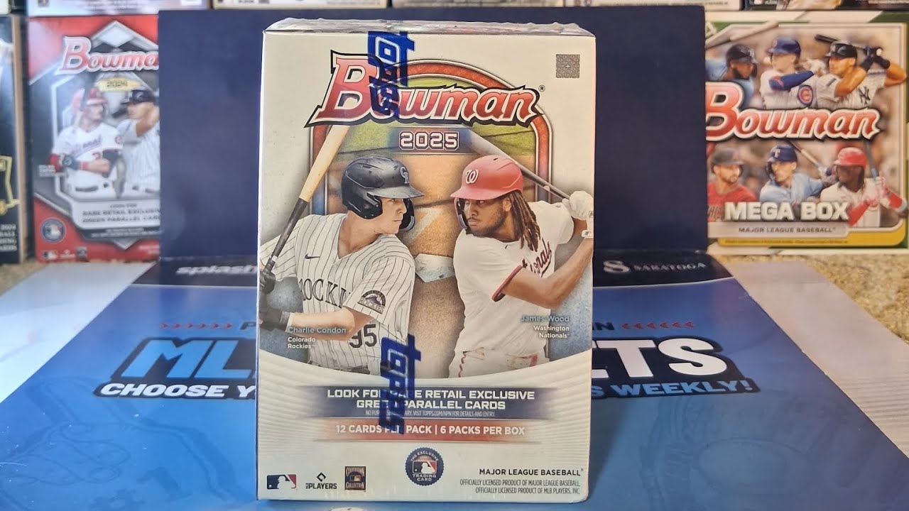 📺 OPENING ONE BLASTER PER DAY UNTIL I HIT THE ANIME 📺!!! 2025 BOWMAN BLASTER SERIES DAY 16!!!🔥🔥🔥 