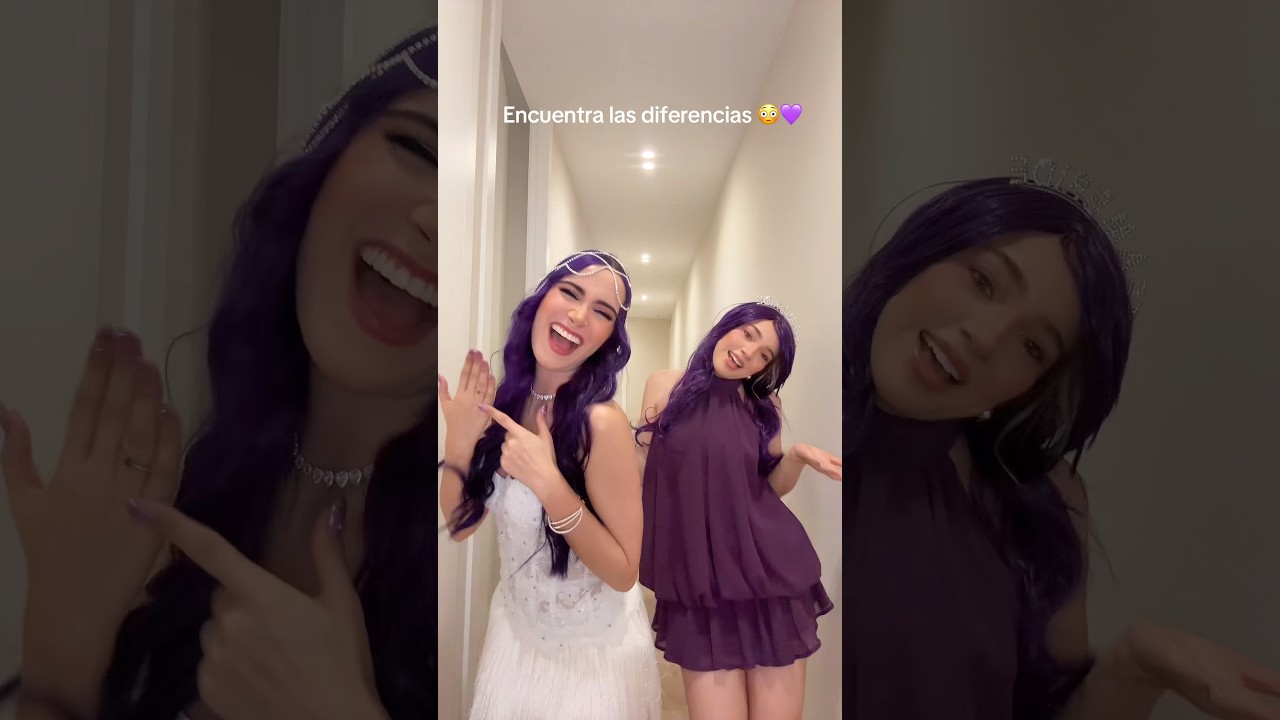 Encuentra las diferencias 💜🙈😳