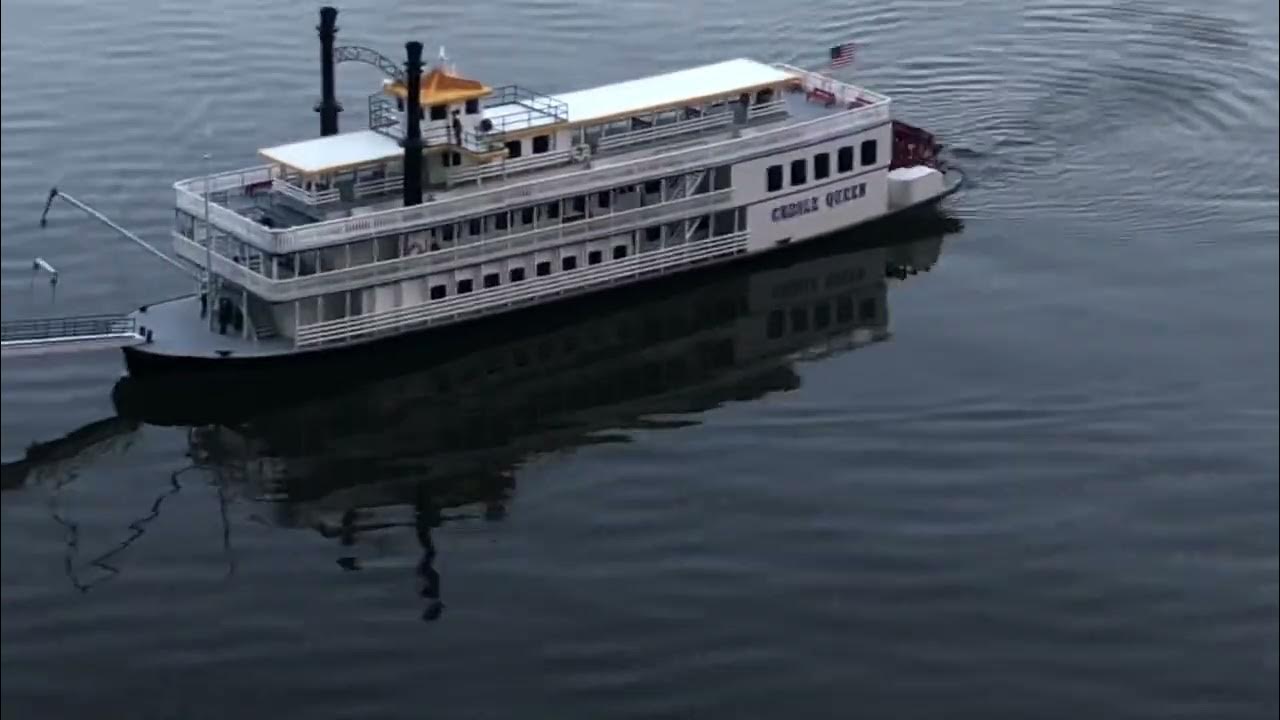 Dumas creole queen rc paddle boat kit 11/8/2022 YouTube
