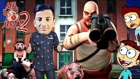 Mr. Meat 2 - Gameplay Walkthrough Part 1 - Tutorial: Main Door Escape on Easy Mode on