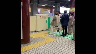 札幌市営地下鉄南北線　北行きと南行きの比較動画