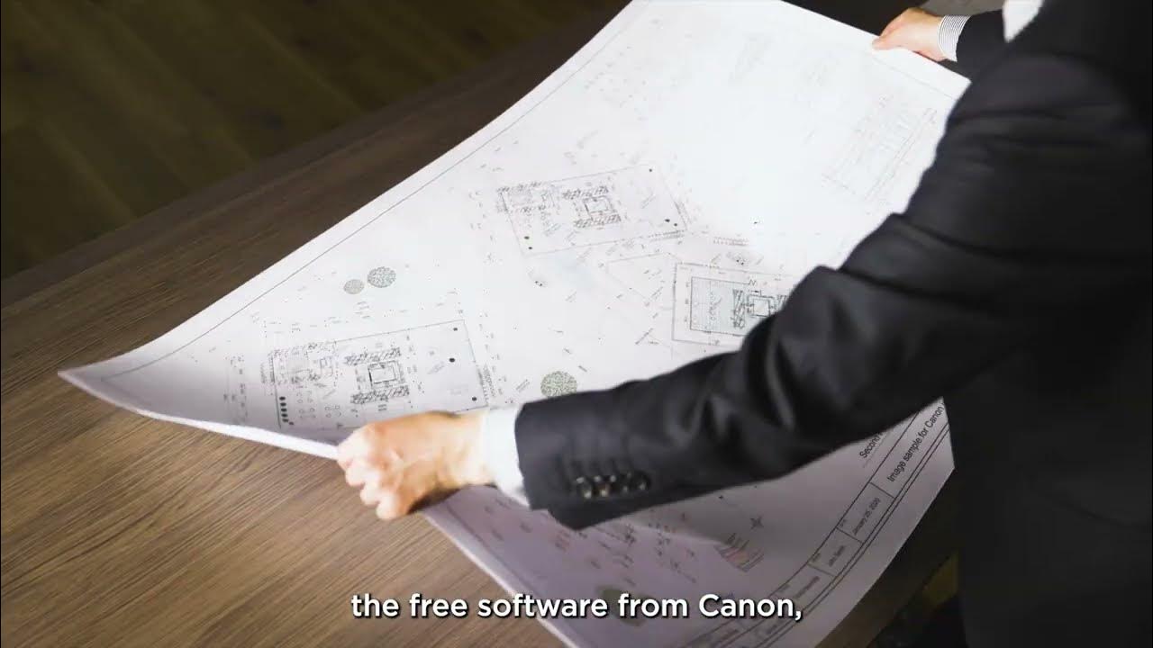 Canon's FREE Direct Print Plus software for imagePROGRAF. Perfect CAD