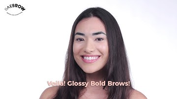 Eyebrow Tinting Tutorial with BAEBROW - Beautiful Eyebrows in Minutes!