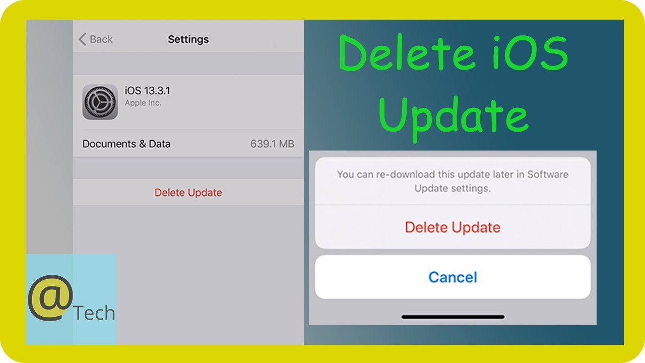 Delete Downloaded Ios Updates